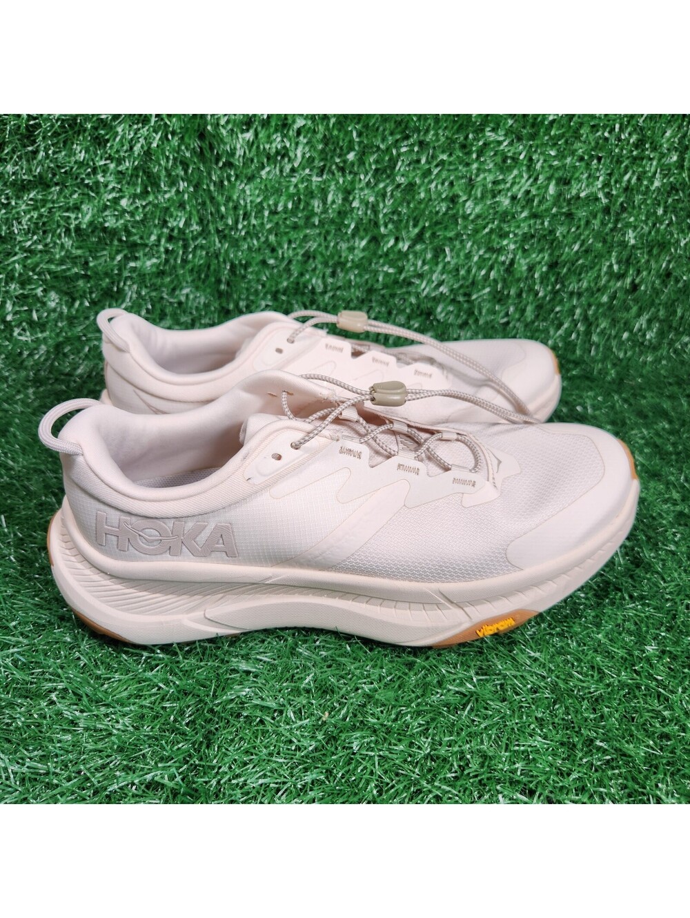 Hoka Transport Eggnog Athletic Running Shoes Hiking Sneakers 1123154 EGG 9 Women
